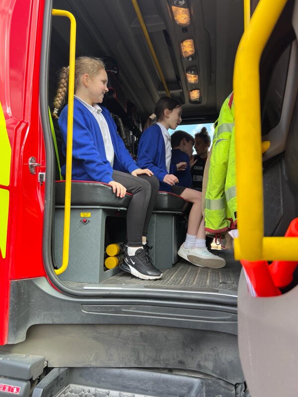 Image of Year 5's Escape to Safety Visit