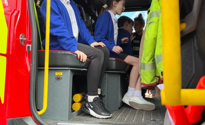 Image of Year 5's Escape to Safety Visit